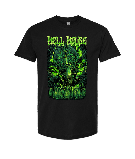 V-HELLTOP - ALIEN - Black T-Shirt
