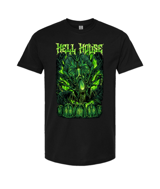 Hellhouse crypt - ALIEN - Black T-Shirt