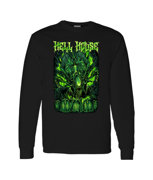 Hellhouse crypt - ALIEN - Black Long Sleeve T