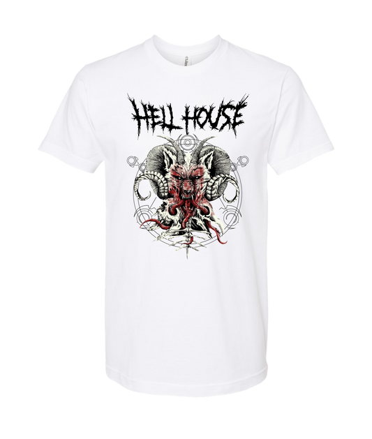 Hellhouse crypt - WOLFHORN - White T Shirt