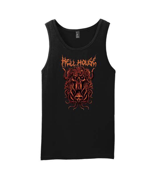 Hellhouse crypt - OCTOPUSSSKVLL - Black Tank Top