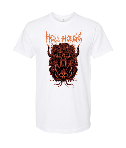 V-HELLTOP - OCTOPUSSSKVLL - White T Shirt