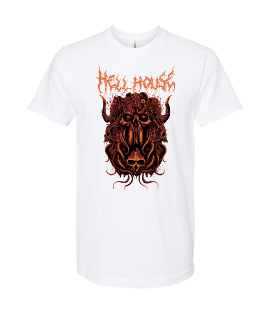 Hellhouse crypt - OCTOPUSSSKVLL - White T Shirt