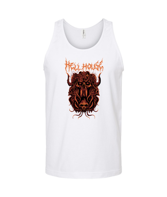 Hellhouse crypt - OCTOPUSSSKVLL - White Tank Top