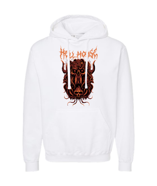 Hellhouse crypt - OCTOPUSSSKVLL - White Hoodie