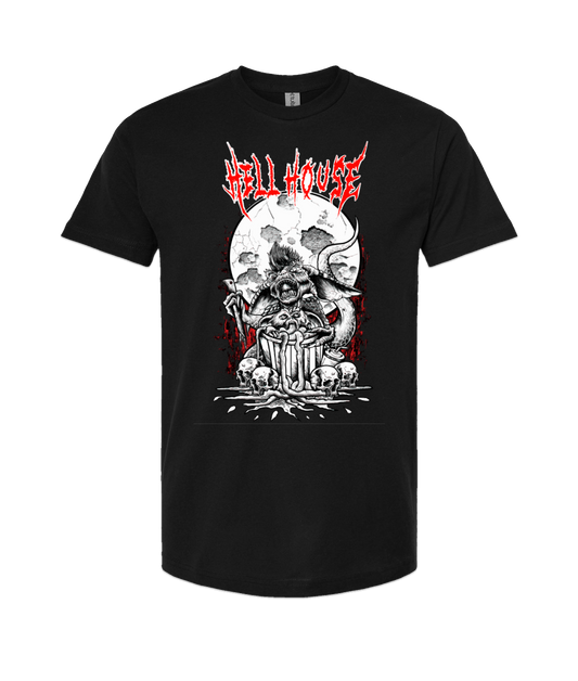 V-HELLTOP - GREMLINS - Black T-Shirt