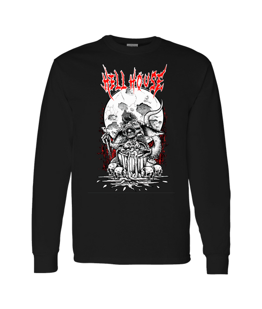 V-HELLTOP - GREMLINS - Black Long Sleeve T