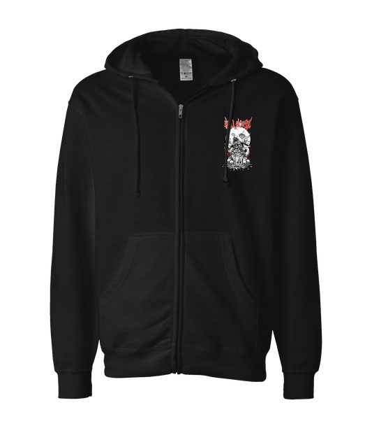 V-HELLTOP - GREMLINS - Black Zip Up Hoodie