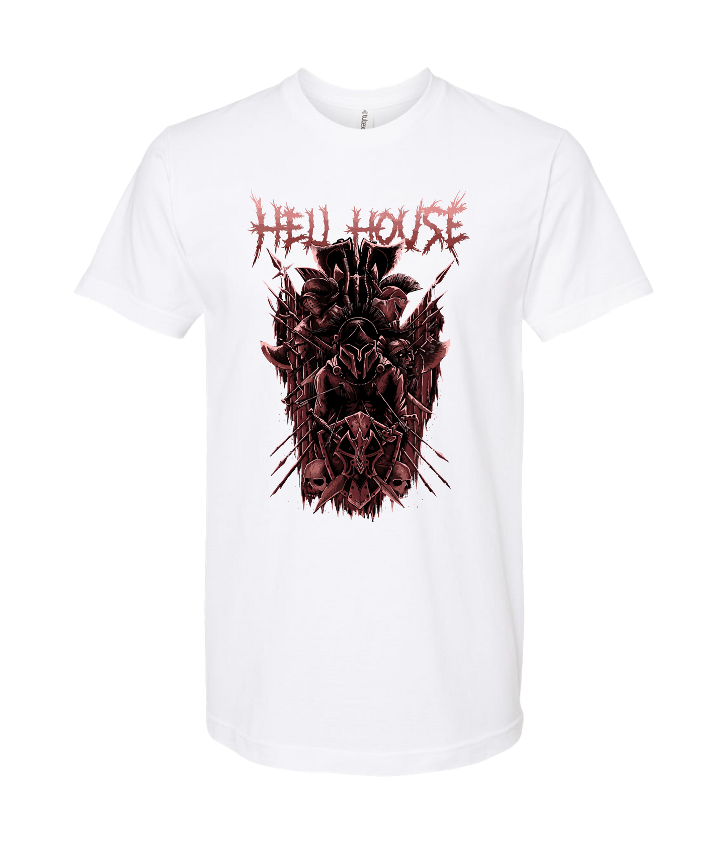 V-HELLTOP - GLADIATOR - White T-Shirt