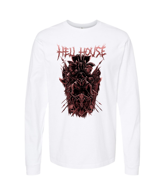 Hellhouse crypt - GLADIATOR - White Long Sleeve T