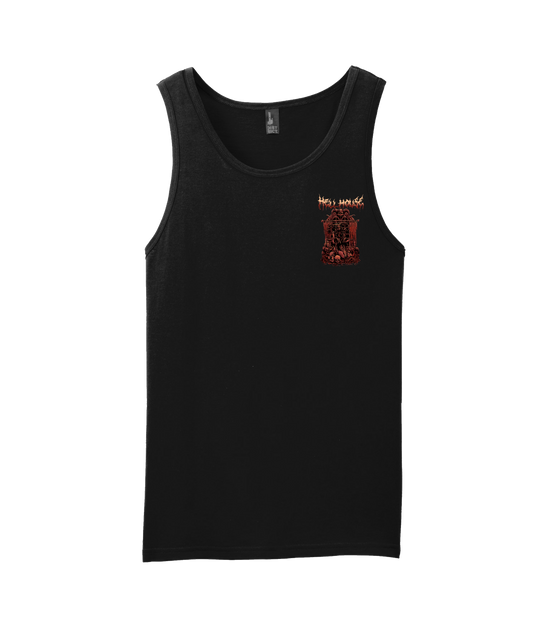 V-HELLTOP - GIRLGOAT - Black Tank Top