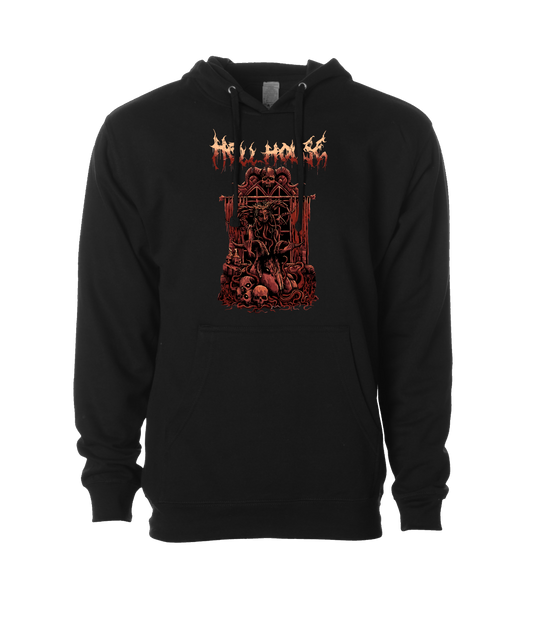 V-HELLTOP - GIRLGOAT - Black Hoodie