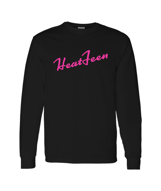 Heatfeen - Logo - Black Long Sleeve T