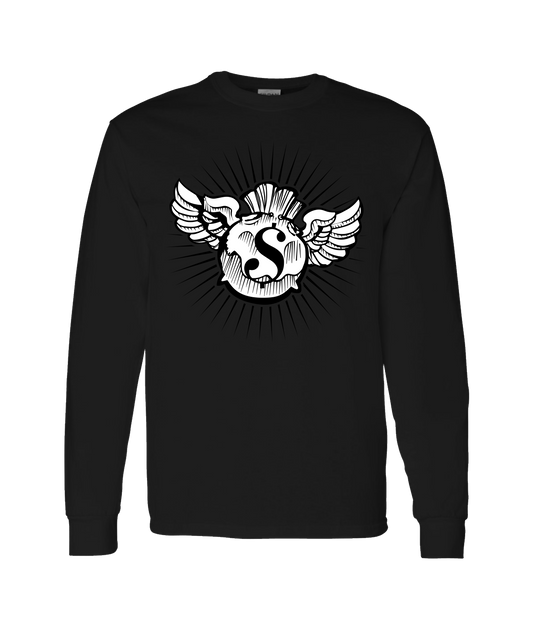 V-HHTOP - LOGO 1 - Black Long Sleeve T