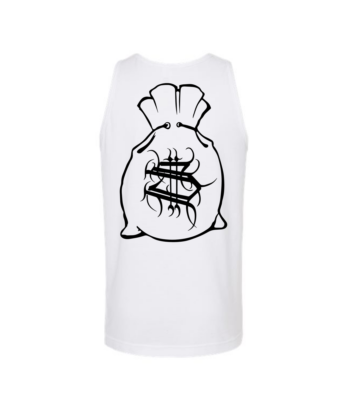 V-HHTOP - LOGO 5 - White Tank Top