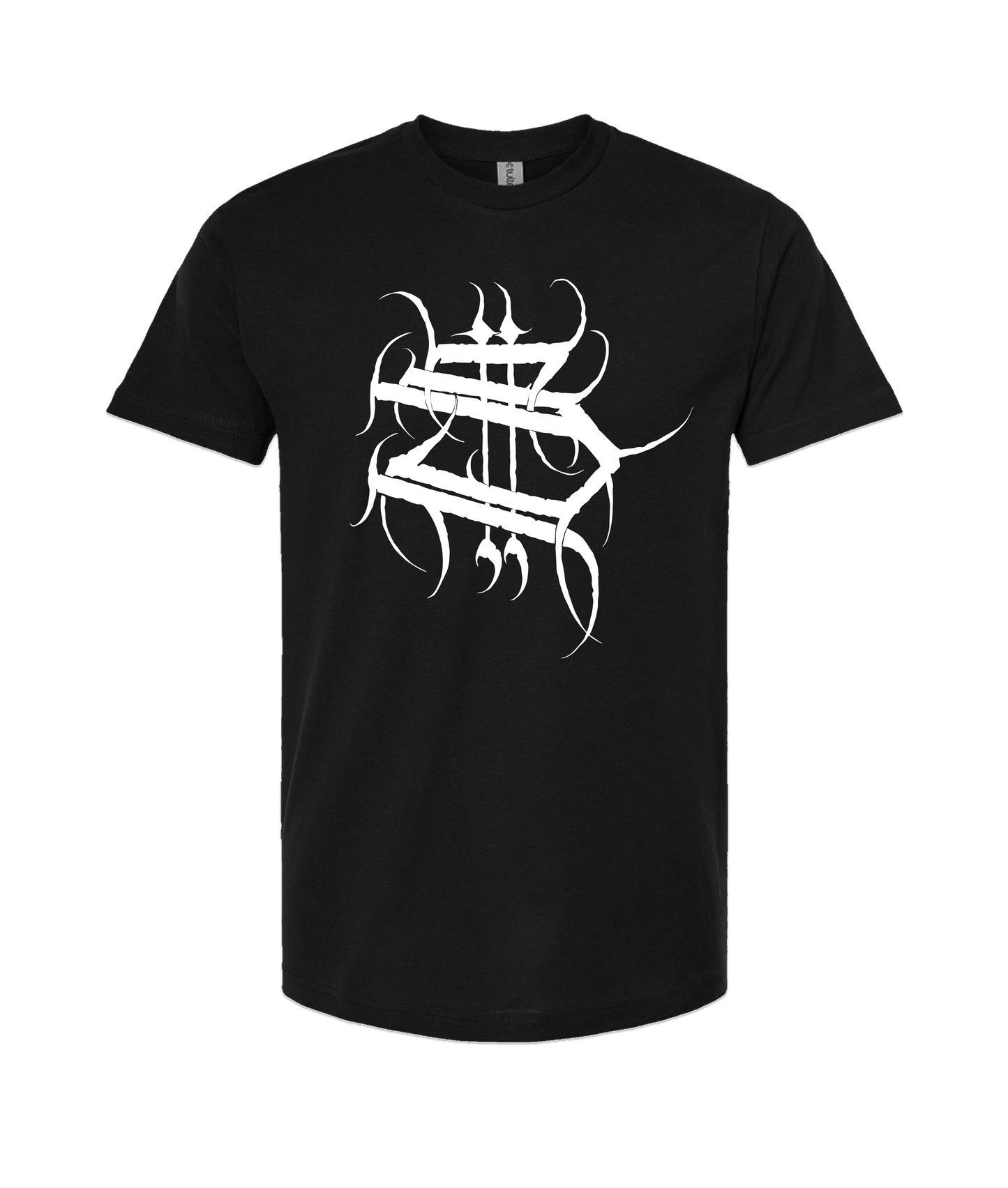 Hu$tle Hard - LOGO 6 - Black T-Shirt