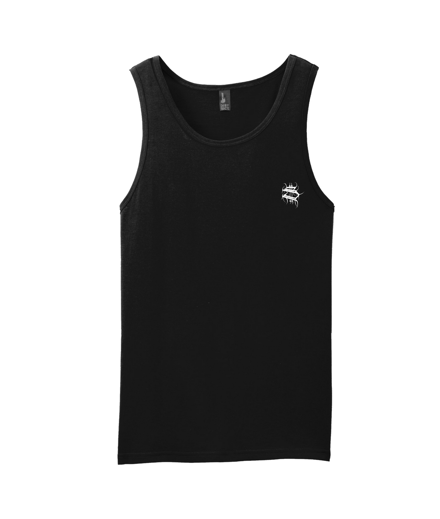 Hu$tle Hard - LOGO 6 - Black Tank Top