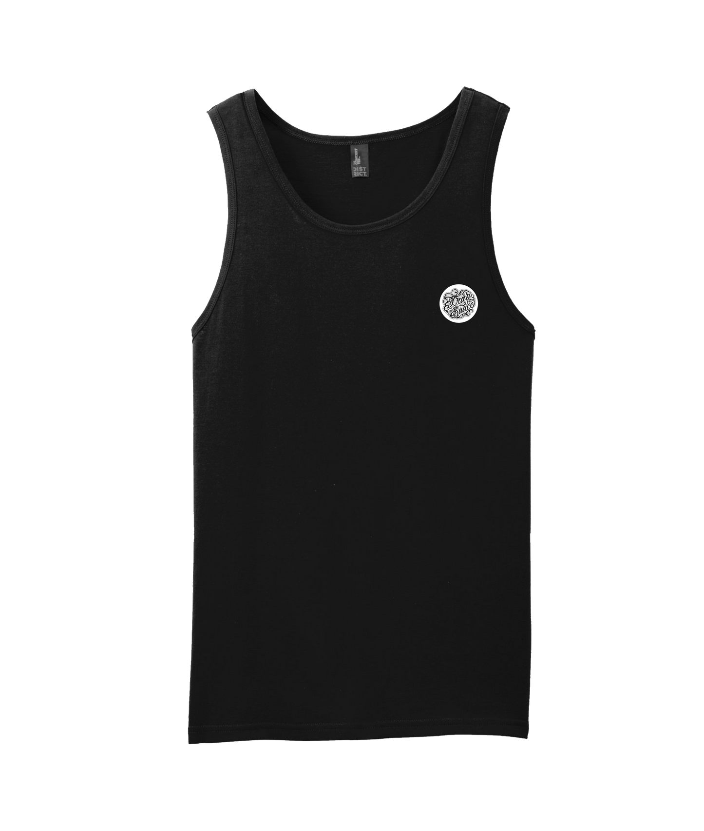 Hu$tle Hard - LOGO 7 - Black Tank Top