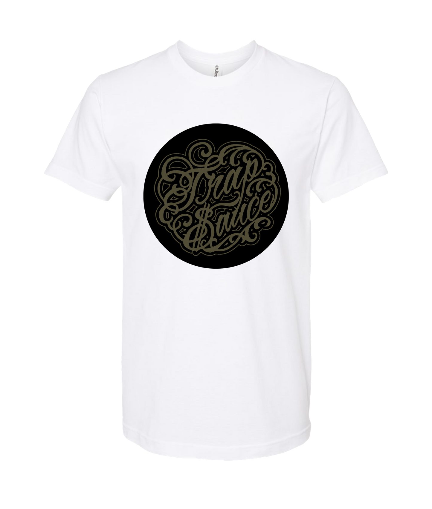 Hu$tle Hard - LOGO 7 - White T-Shirt