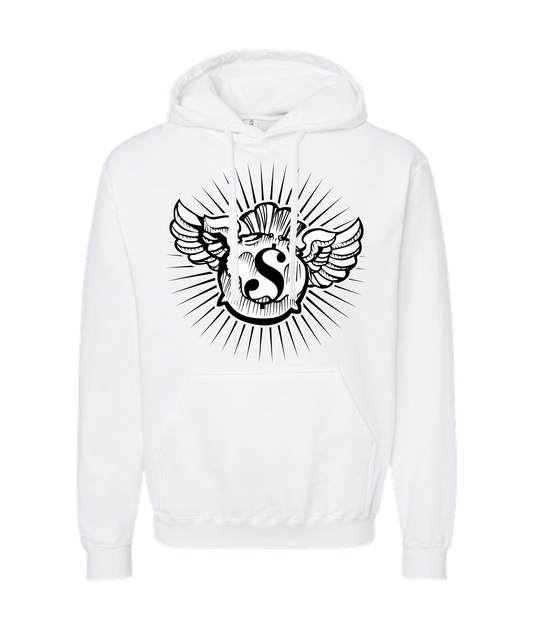 V-HHTOP - LOGO 1 - White Hoodie