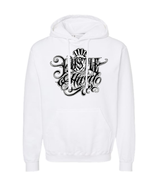 V-HHTOP - LOGO 4 - White Hoodie