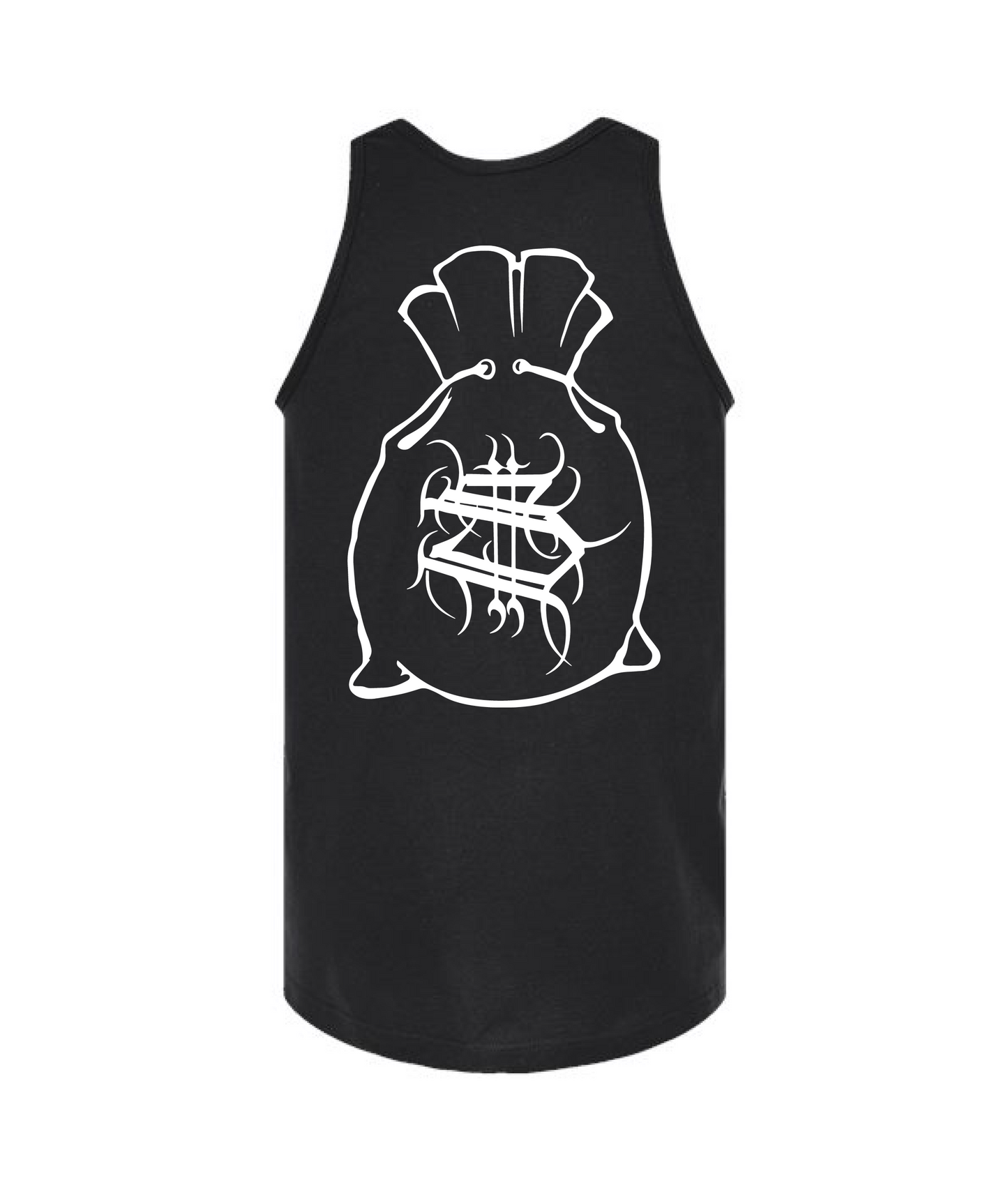 V-HHTOP - LOGO 5 - Black Tank Top
