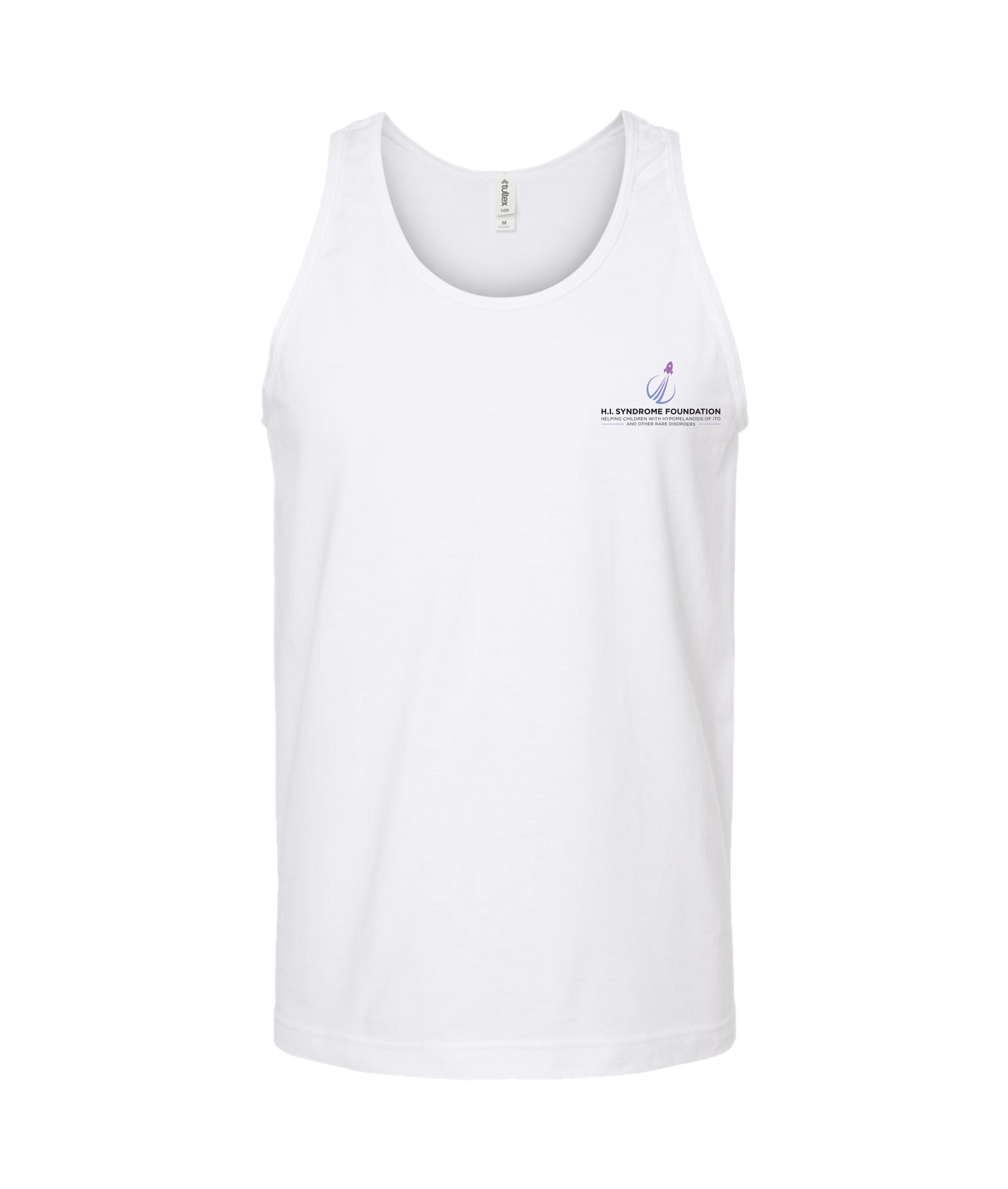 H.I Syndrome Foundation - DESIGN 1 - White Tank Top