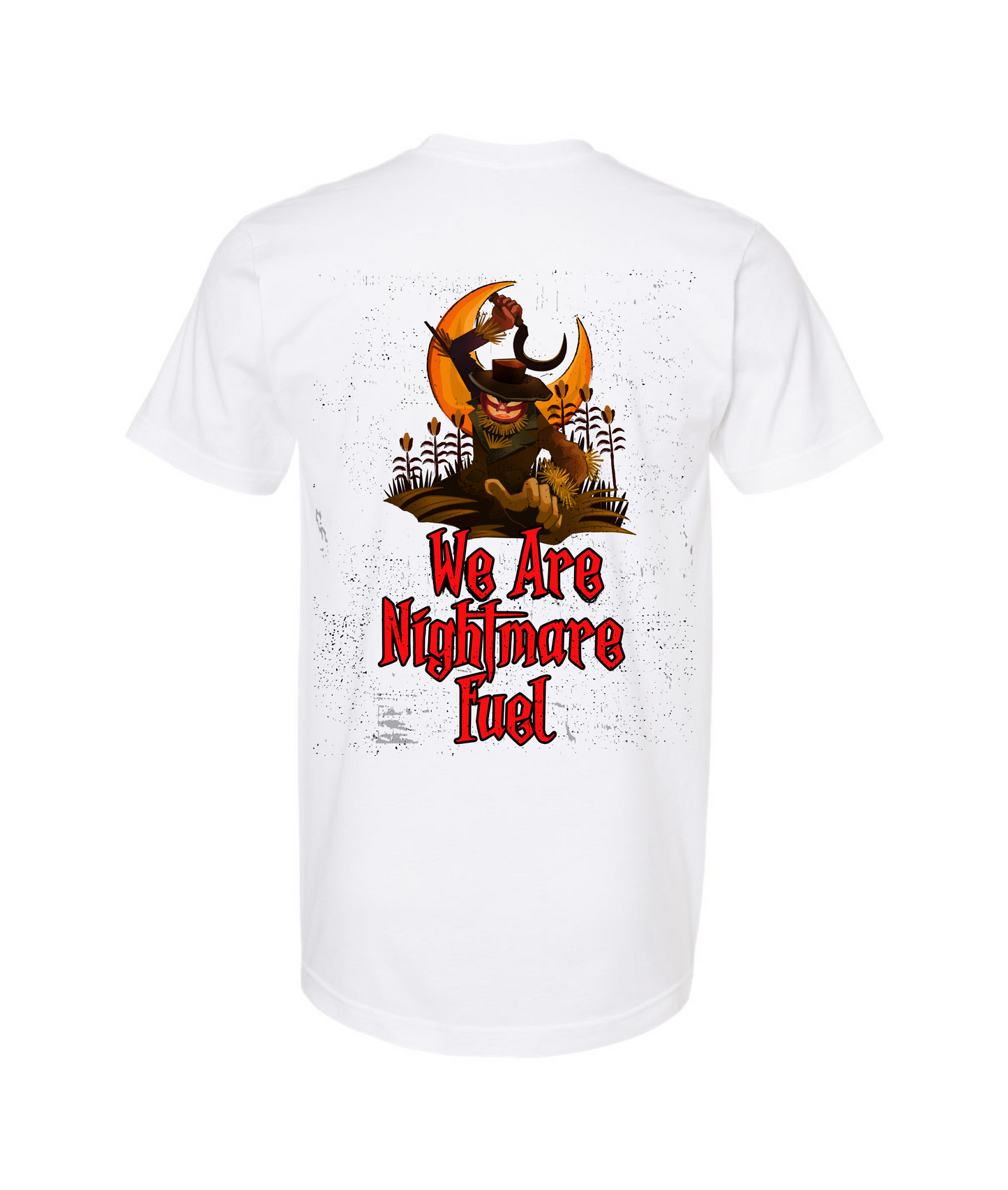 V-HTRTOP - MOON - White T-Shirt