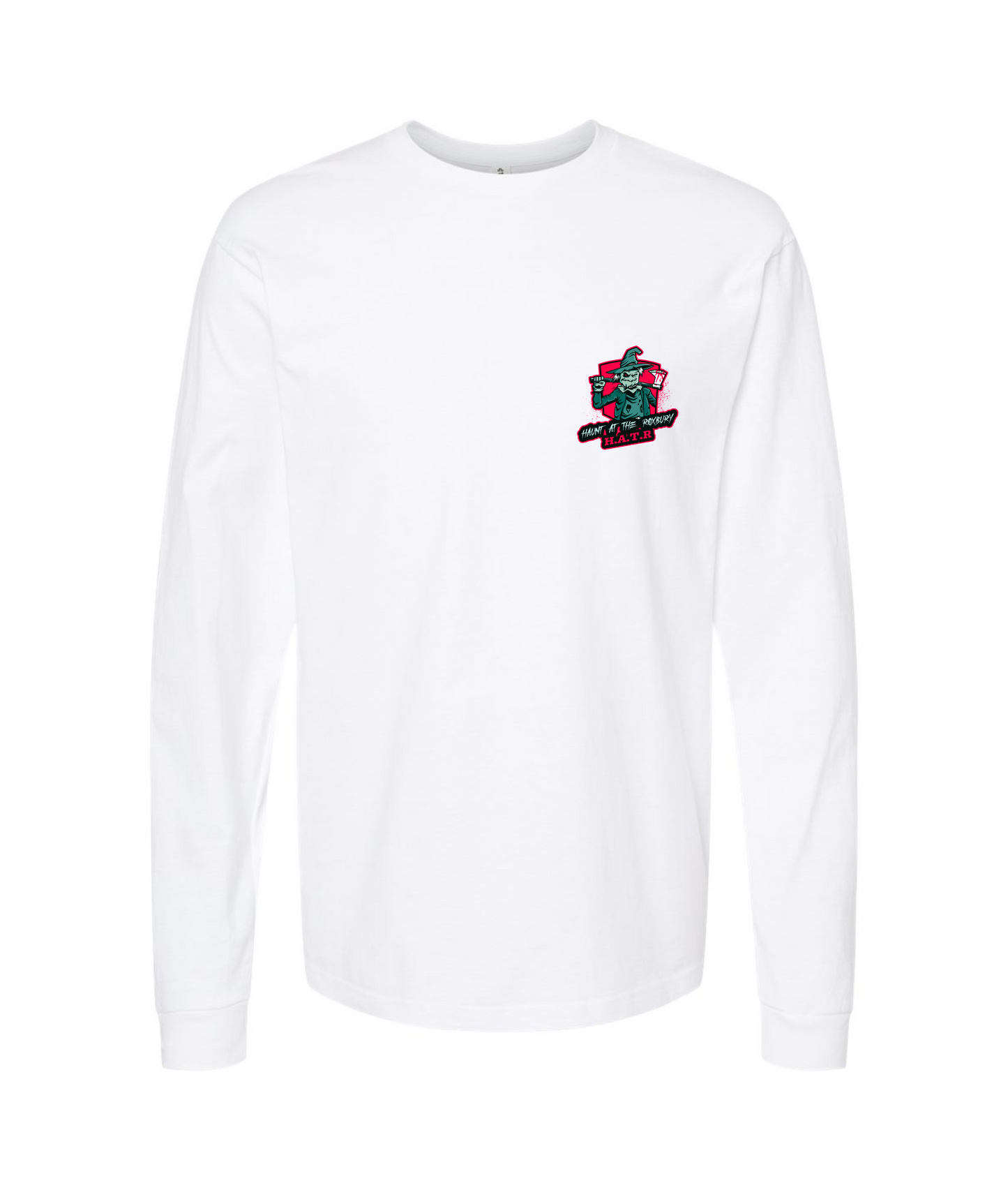 V-HTRTOP - MOON - White Long Sleeve T