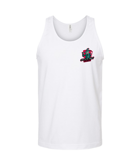 V-HTRTOP - MOON - White Tank Top