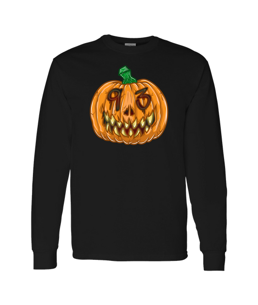 Hvlloween - Evil Pumpkin 93 - Black Long Sleeve T
