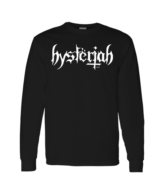 HYSTERIAH - Logo 1 - Black Long Sleeve T