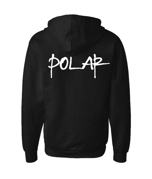 V-IAPTOP - POLAR - Black Zip Up Hoodie