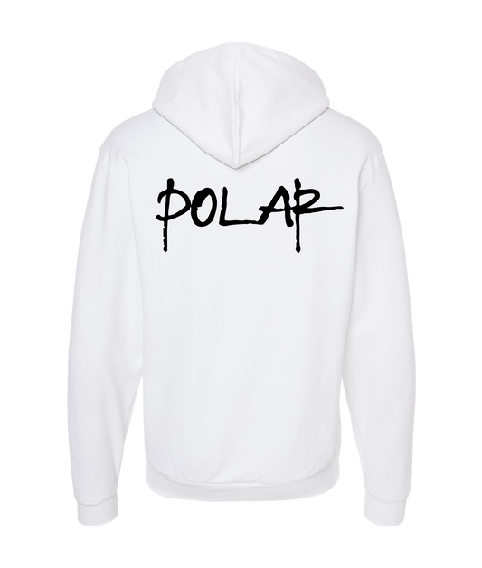 Iampolar - POLAR - White Zip Up Hoodie