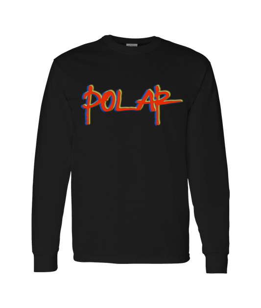 V-IAPTOP - RETRO POLAR - Black Long Sleeve T
