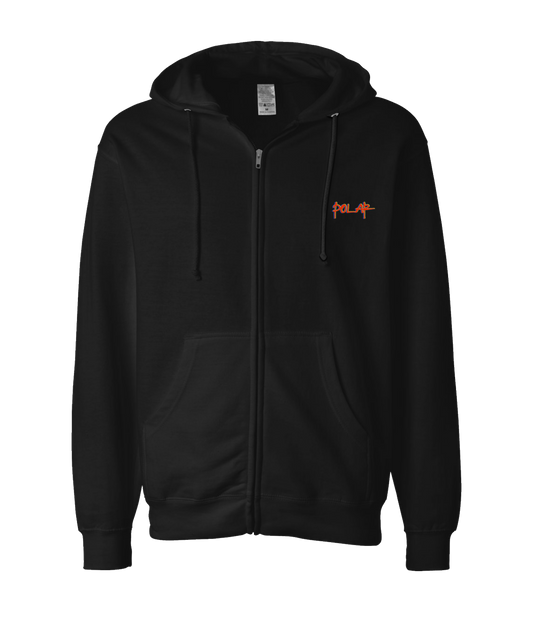 V-IAPTOP - RETRO POLAR - Black Zip Up Hoodie