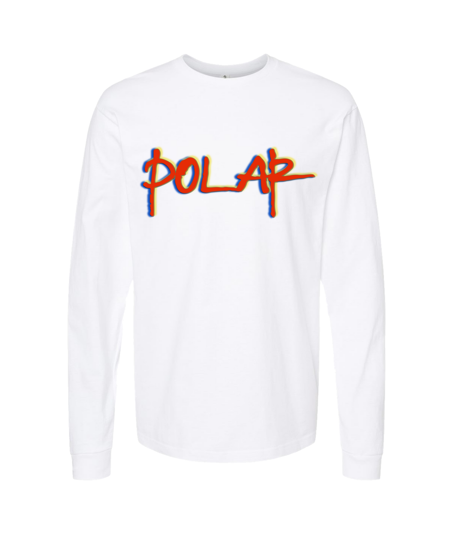 V-IAPTOP - RETRO POLAR - White Long Sleeve T