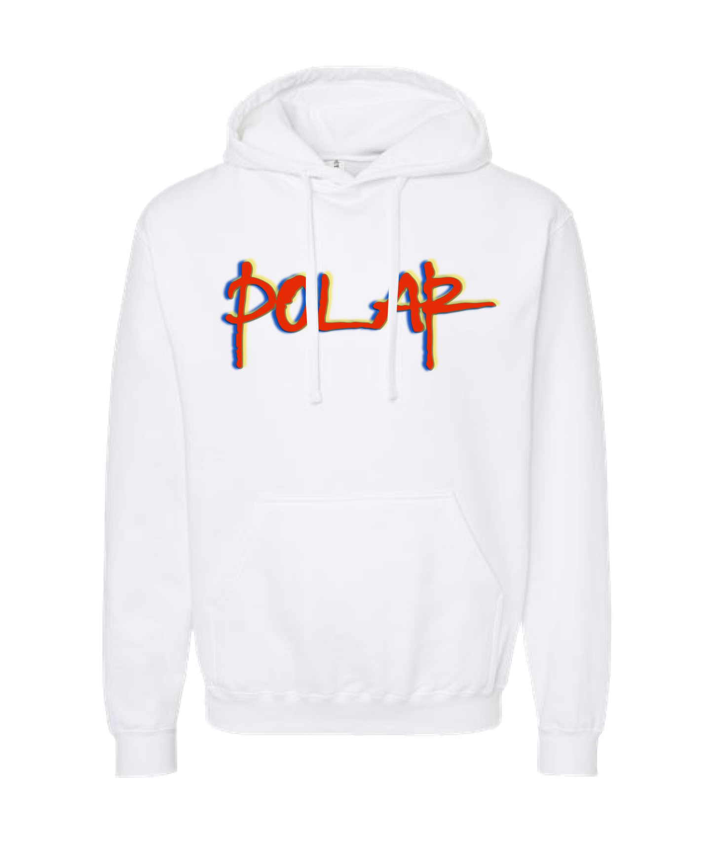 V-IAPTOP - RETRO POLAR - White Hoodie