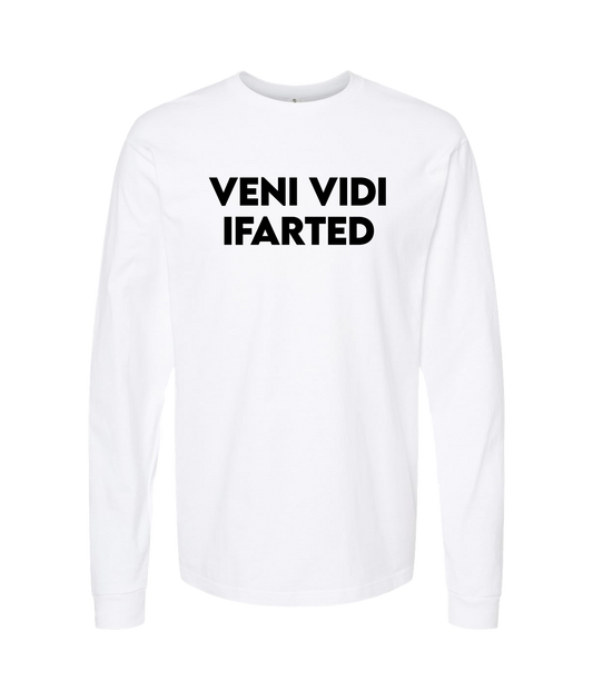 V-IFARTOP - VENI VIDI - White Long Sleeve T