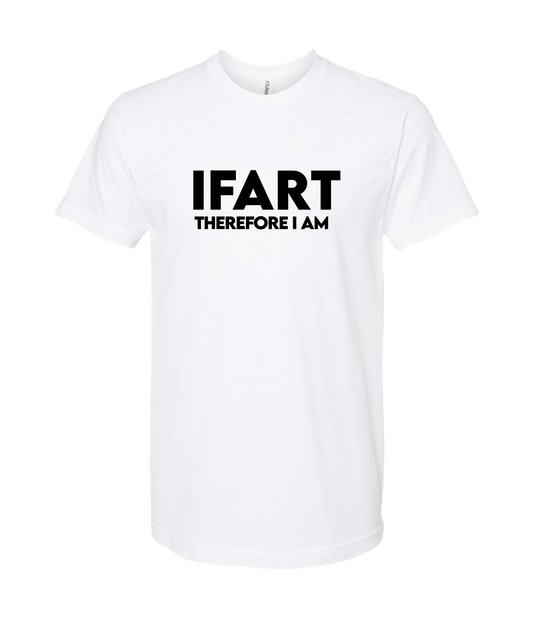 V-IFARTOP - THEREFORE I AM - White T-Shirt