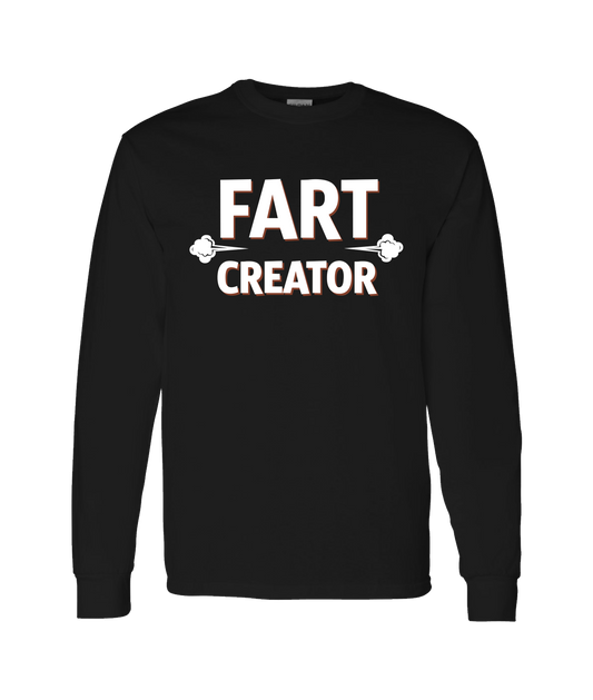 V-IFARTOP - CREATOR - Black Long Sleeve T