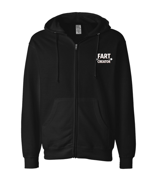 V-IFARTOP - CREATOR - Black Zip Up Hoodie