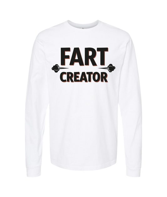 V-IFARTOP - CREATOR - White Long Sleeve T