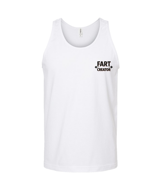 V-IFARTOP - CREATOR - White Tank Top