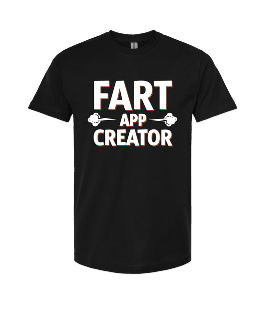 V-IFARTOP - CLOUDS APP CREATOR - Black T-Shirt
