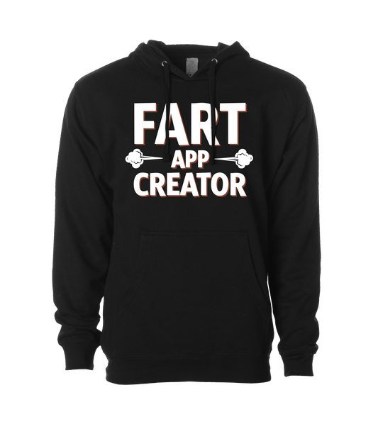 V-IFARTOP - CLOUDS APP CREATOR - Black Hoodie