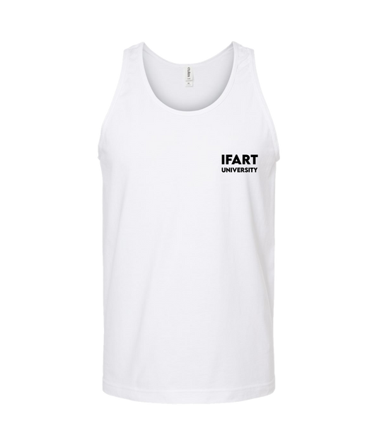 V-IFARTOP - UNIVERSITY - White Tank Top
