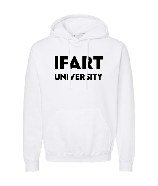 V-IFARTOP - UNIVERSITY - White Hoodie