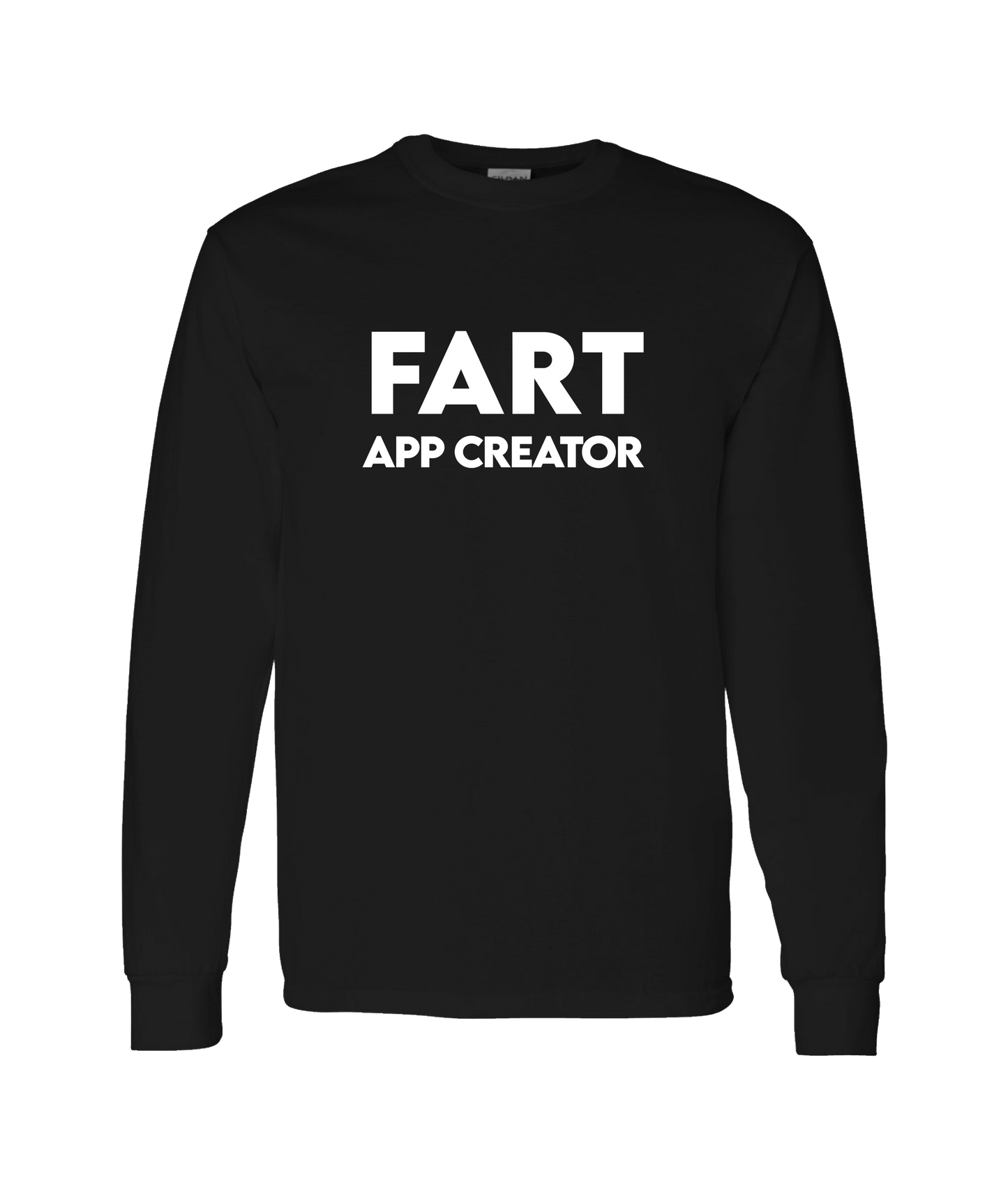 V-IFARTOP - APP CREATOR - Black Long Sleeve T