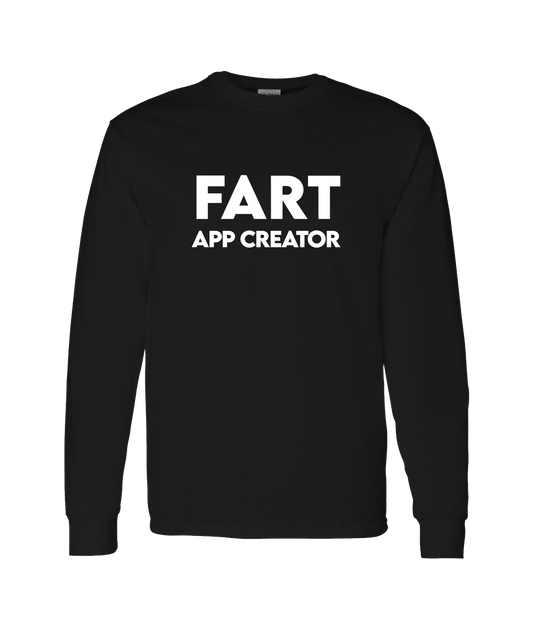 V-IFARTOP - APP CREATOR - Black Long Sleeve T